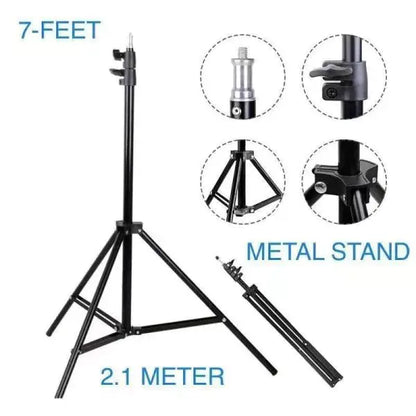 7 Ft Ring Light Stand For Video Shooting And Photography CVO Mart