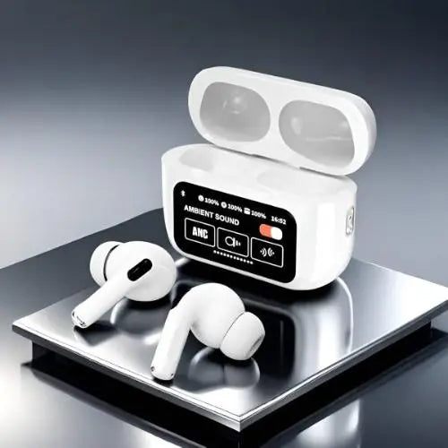 A9 Pro White Airpods Anc With App CVO Mart