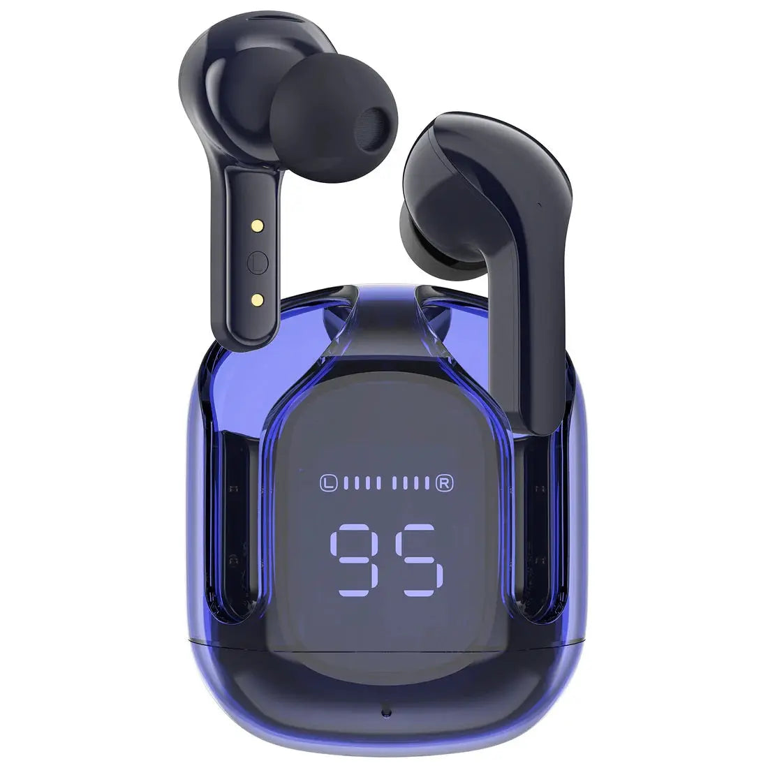 Air31 Earbuds Wireless Crystal Transparent Body CVO Mart