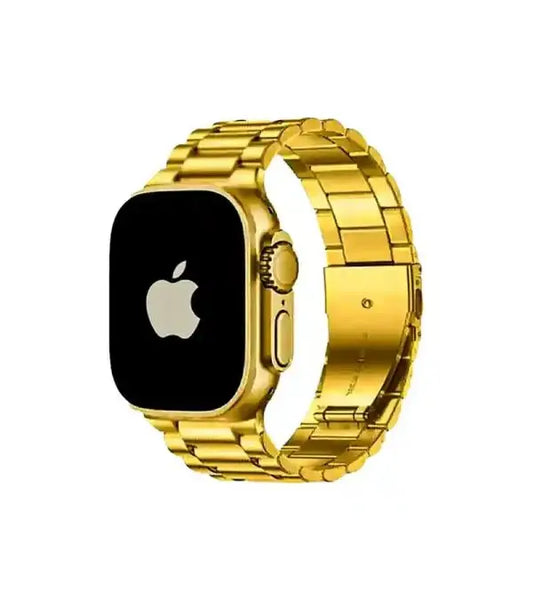 Apple Logo Gold Series Ultra Smart Watch 46mm CVO Mart