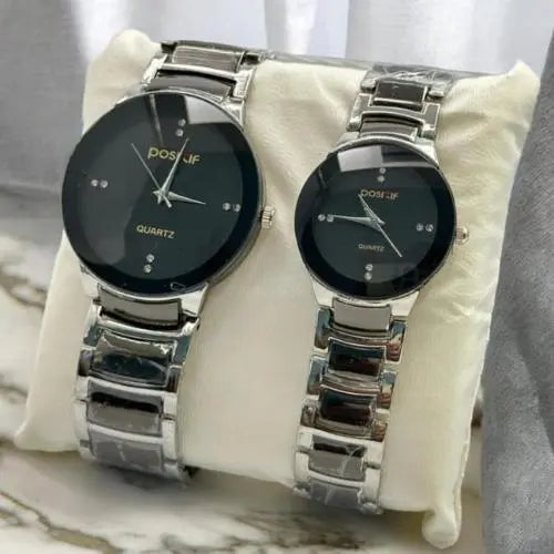 Couple Sliver Watch CVO Mart