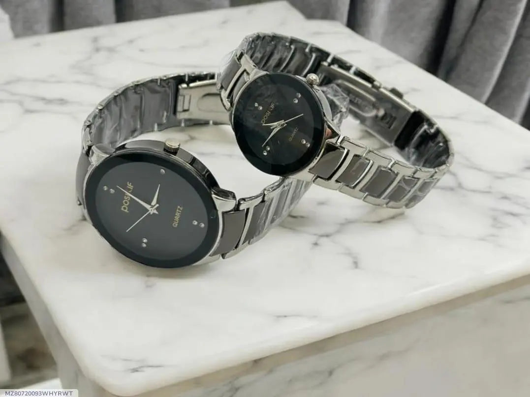 Couple Sliver Watch CVO Mart