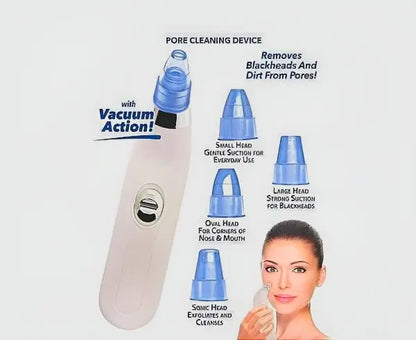 Derma Suction Blackheads Remover 3 In 1 Black Head Remover CVO Mart