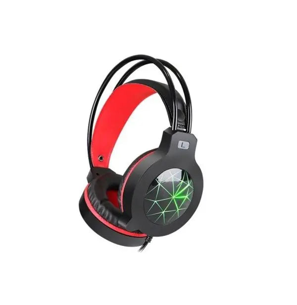 Polygold Usb Led Gaming Headset With Microphone | Computer Head Phone Pg-6920 CVO Mart