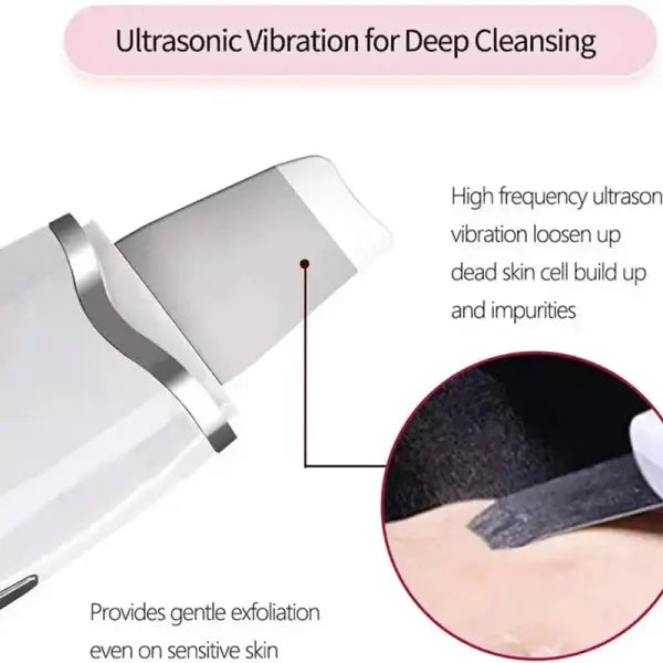 Ultrasonic Shovel Facial Deep Cleanser CVO Mart